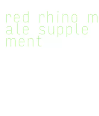 red rhino male supplement