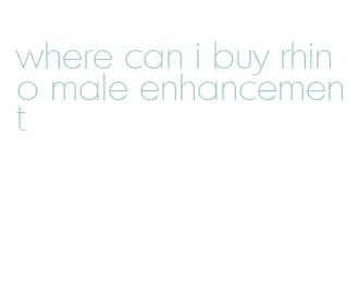 where can i buy rhino male enhancement