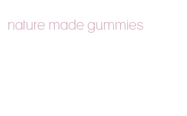 nature made gummies