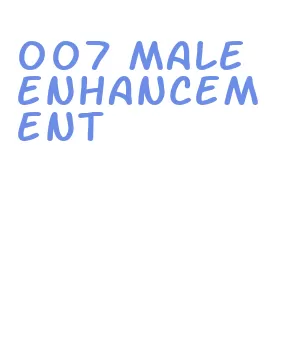 007 male enhancement